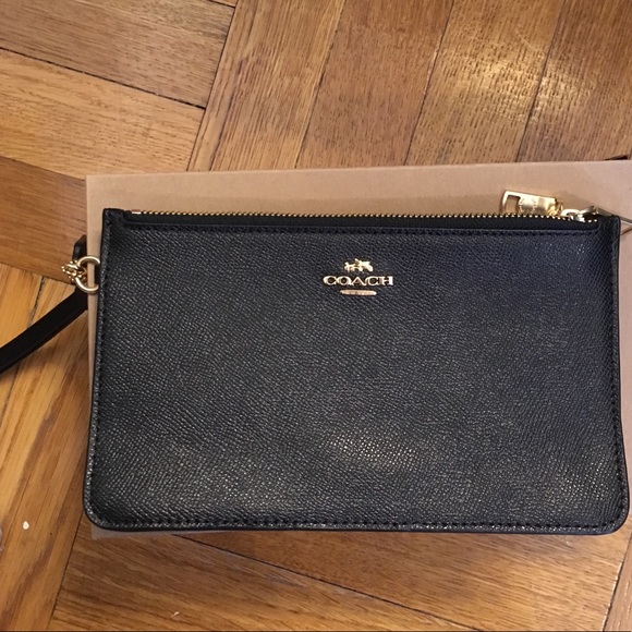 Coach Handbags - Coach Clutch Crossgrain Leather